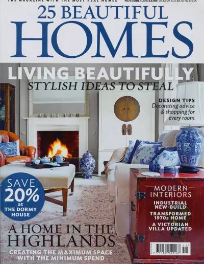 Beautiful Homes feature on Alex Cotton Interiors
